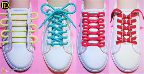 100 ways to lace shoes.